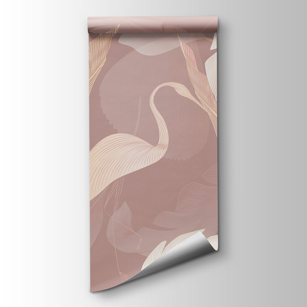 Silhuetas de flamingos — vista do produto