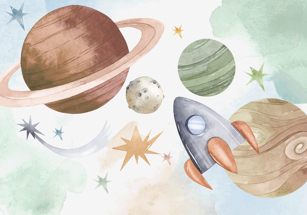 Viagem entre as estrelas — design completo