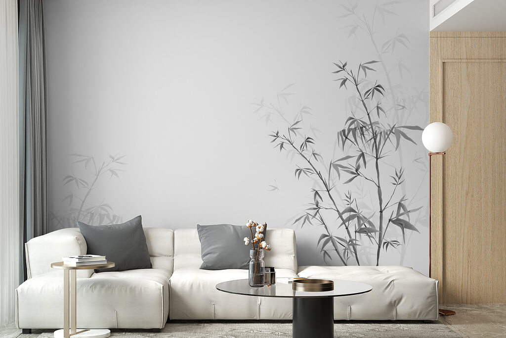Bambu em branco — interior 1