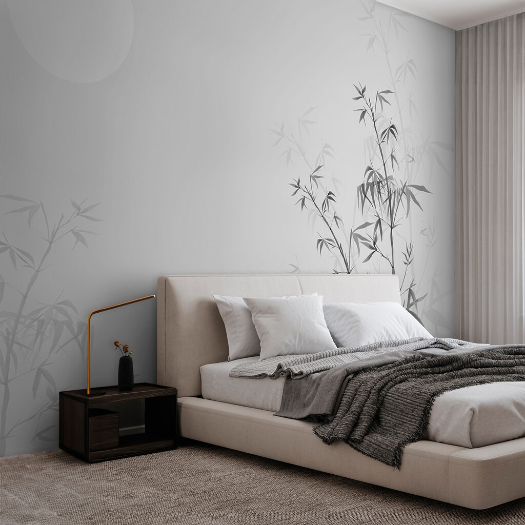 Lua junto ao bambu — interior 1