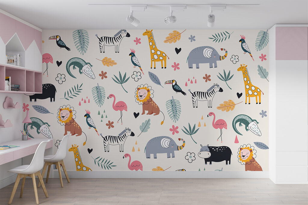 Animais de safari — interior 1