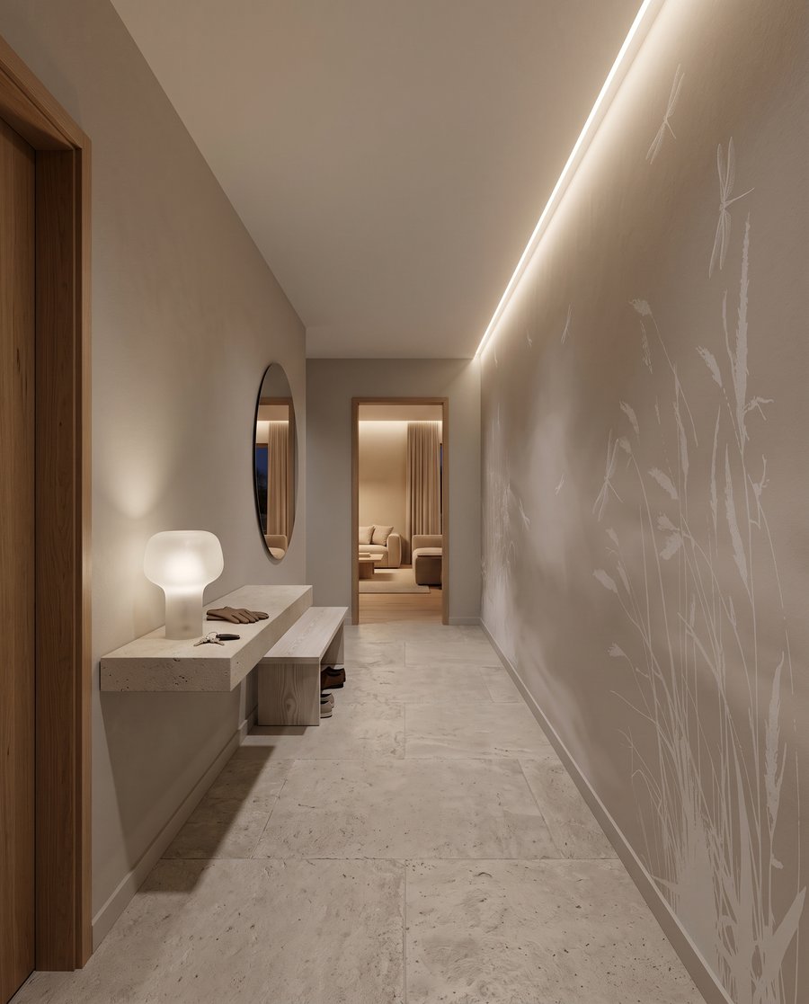 Libélulas entre juncos — interior 6