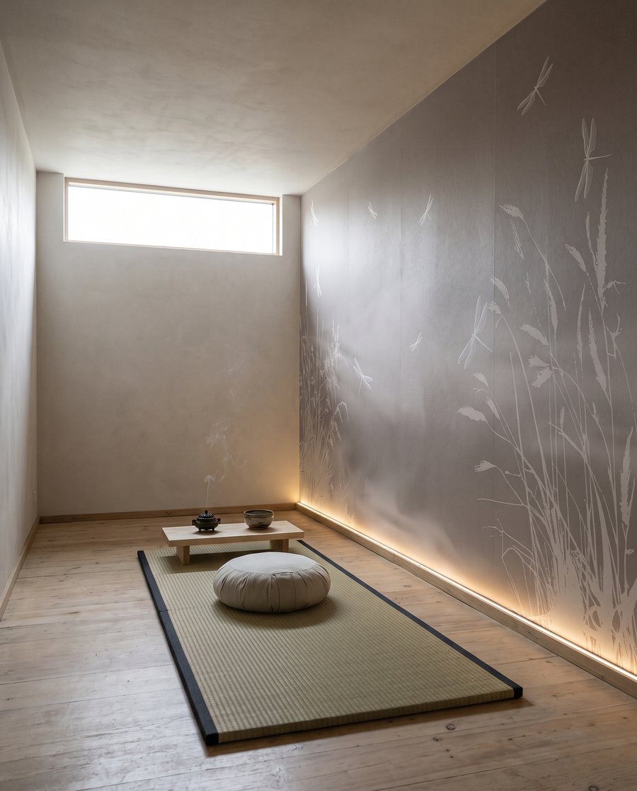 Libélulas entre juncos — interior 7
