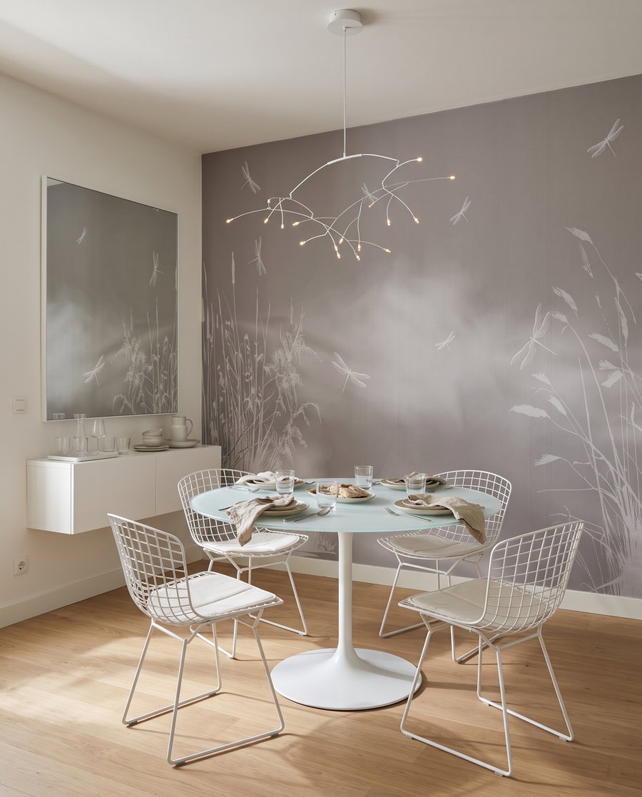 Libélulas entre juncos — interior 9