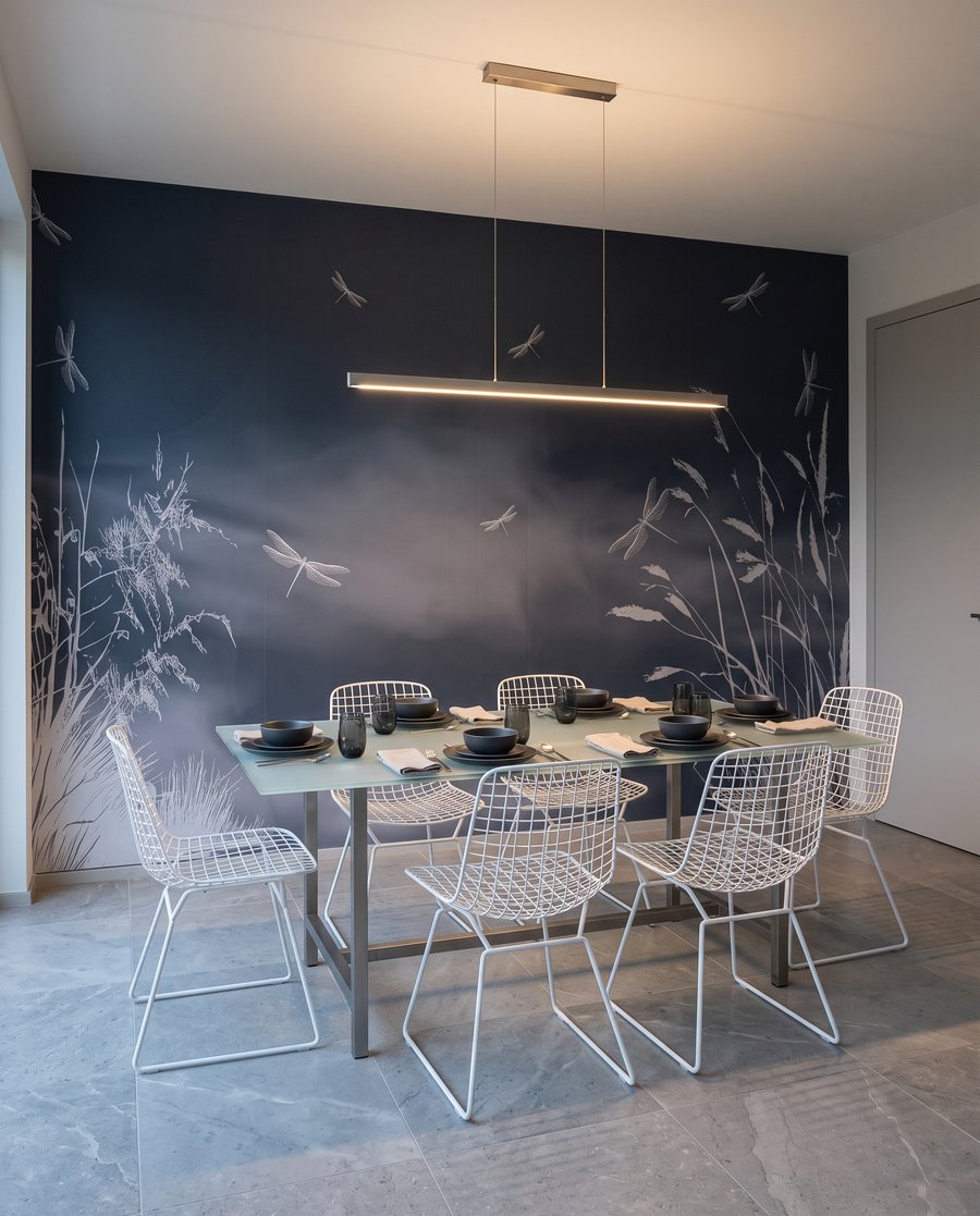 Libélulas entre juncos — interior 6