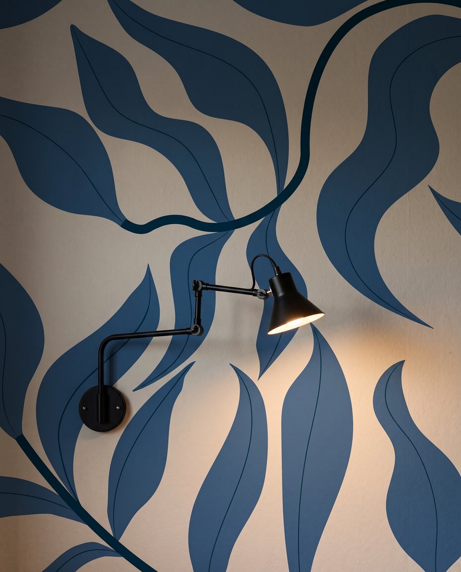 Ramos de folhas ondulados — interior 8