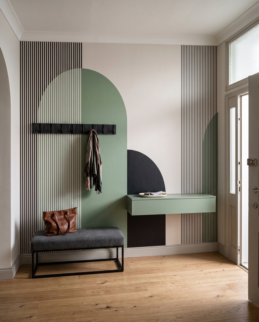 Arcos e riscas finas — interior 7