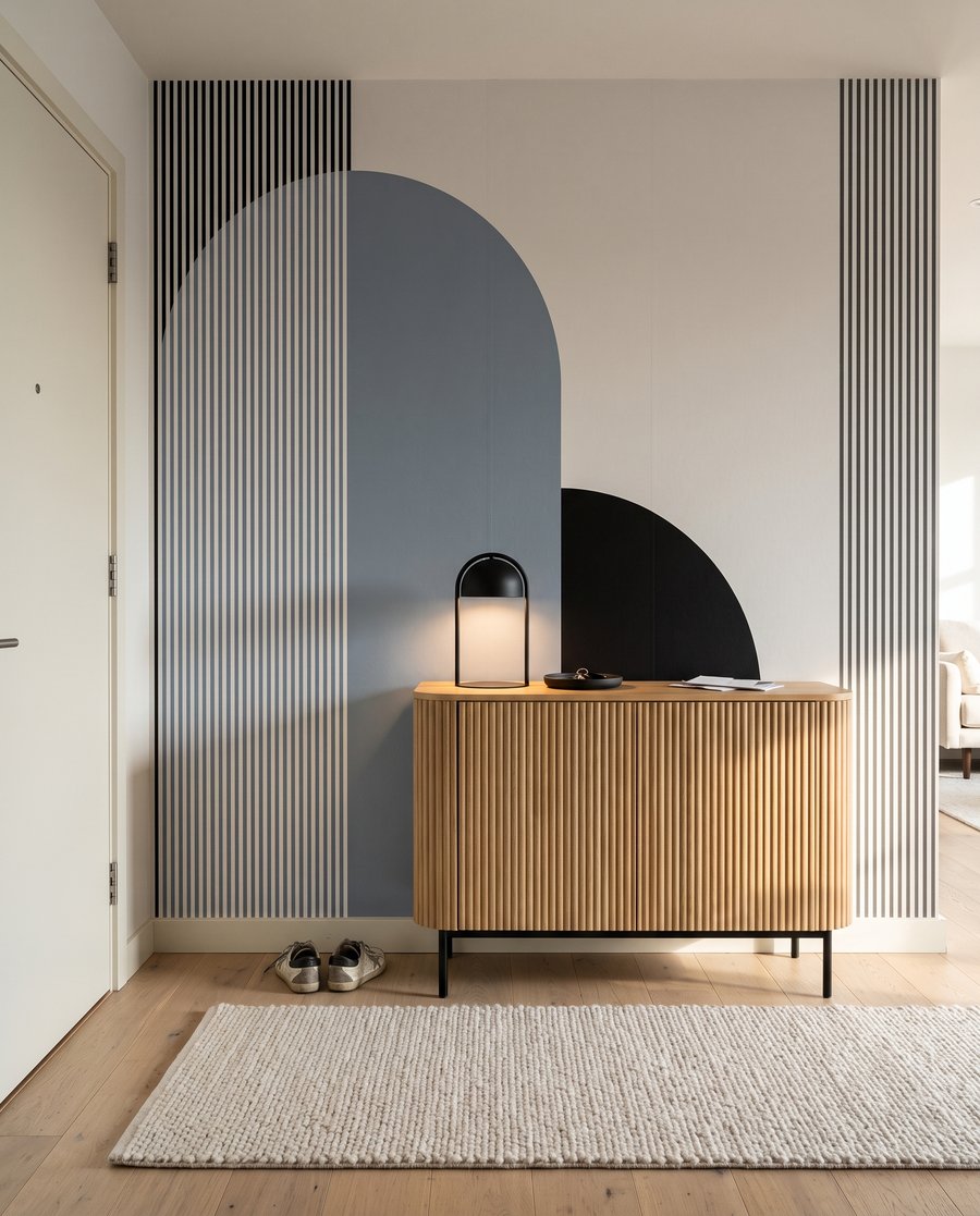 Arcos e riscas finas — interior 5