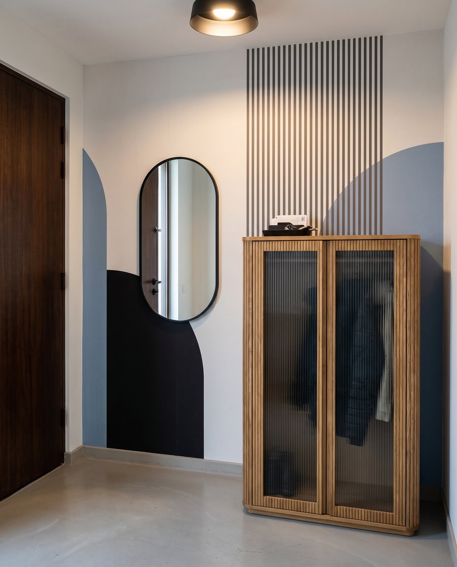 Arcos e riscas finas — interior 6