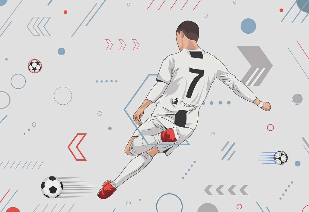 Número sete em ação — design completo
