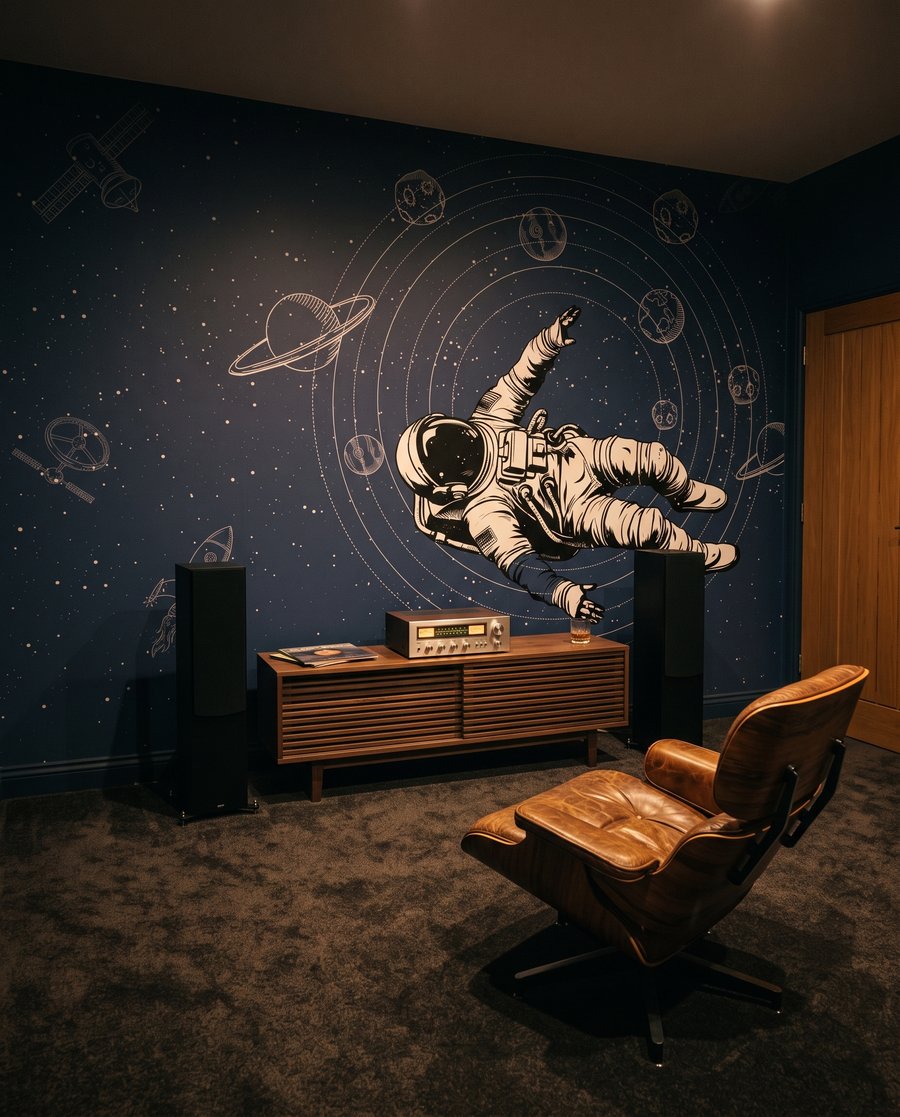 Astronauta entre órbitas — interior 3
