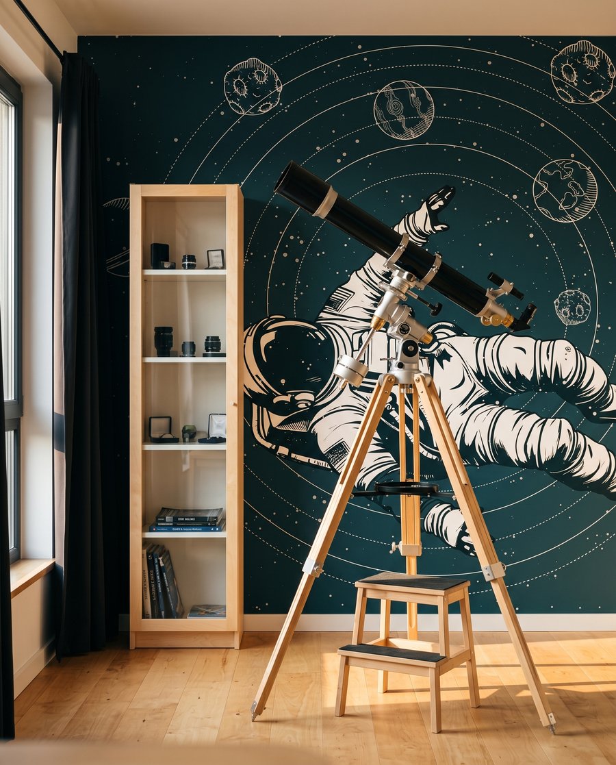 Astronauta entre órbitas — interior 5