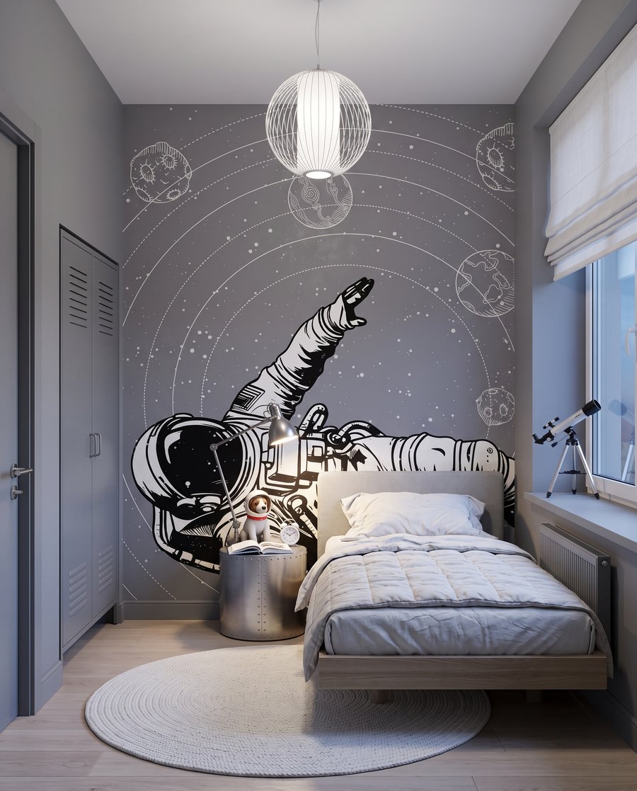Astronauta entre órbitas — interior 3
