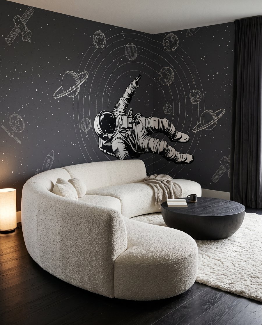 Astronauta entre órbitas — interior 4