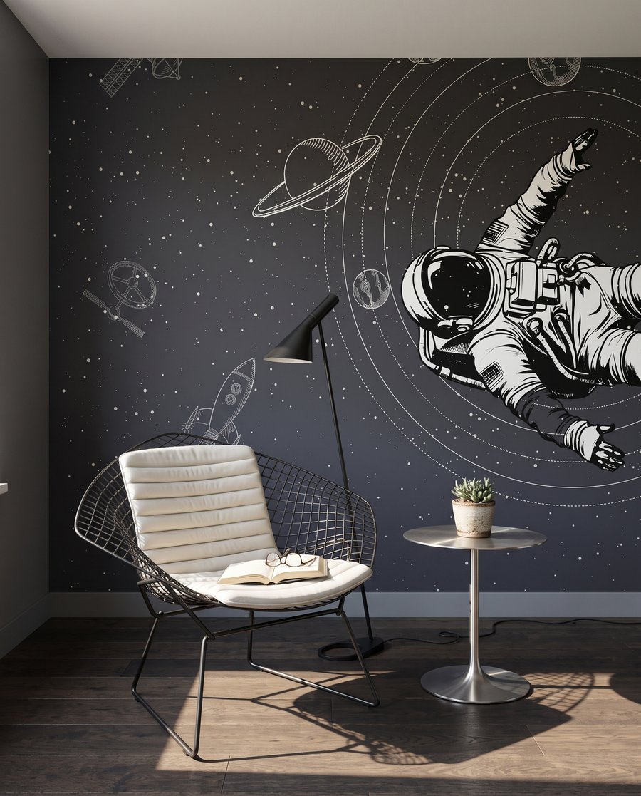 Astronauta entre órbitas — interior 5