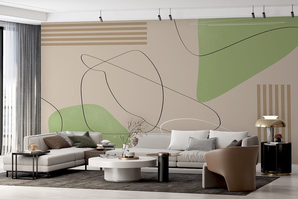Formas com linhas soltas — interior 2