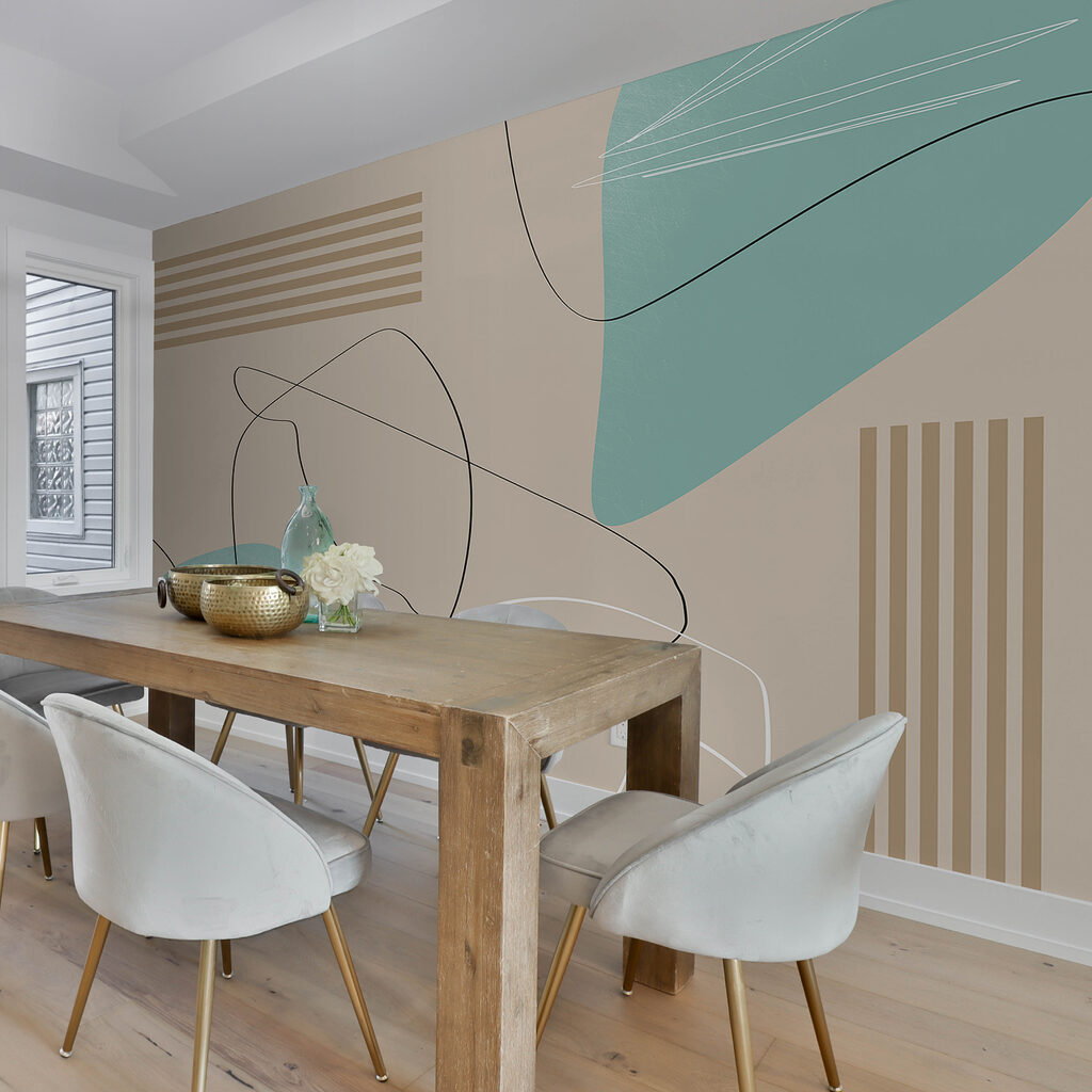Formas com linhas soltas — interior 2