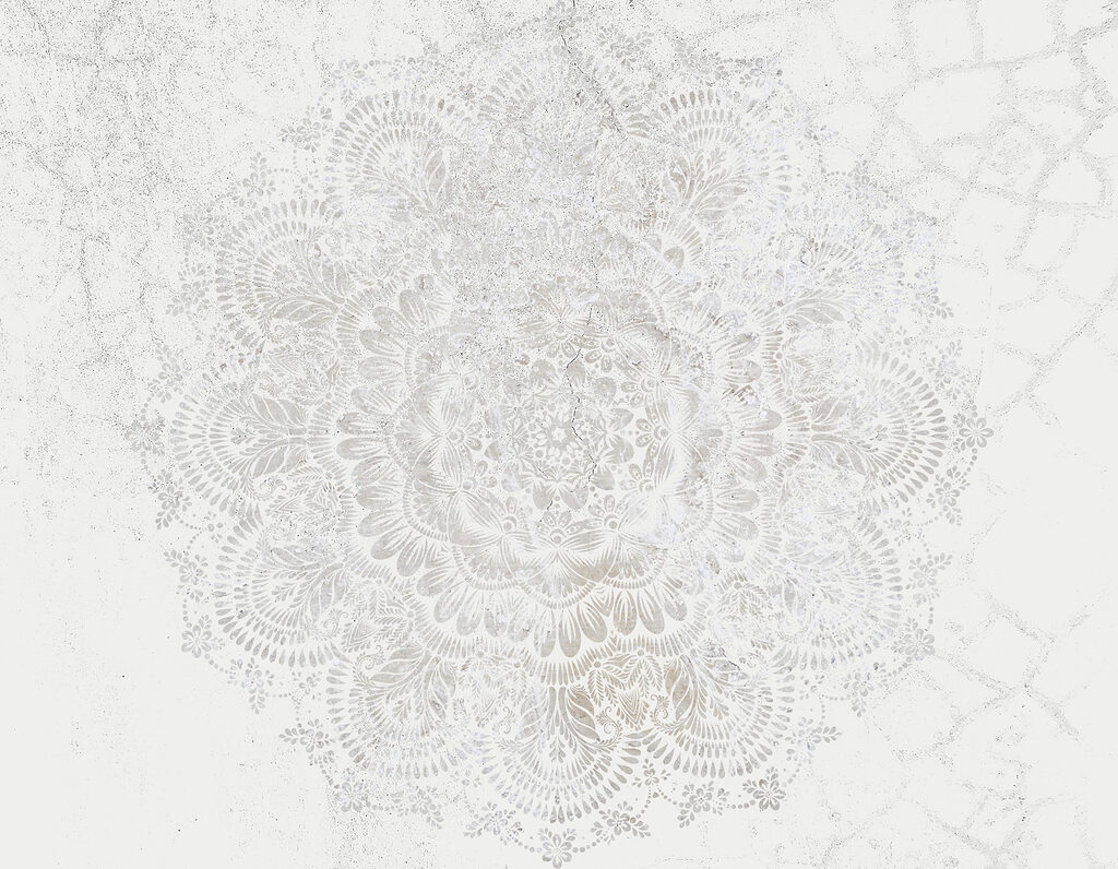 Mandala em tons claros — design completo