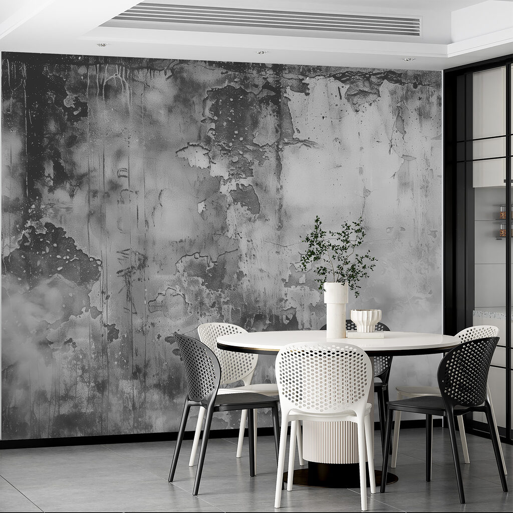 Tinta desgastada em cinzento — interior 3