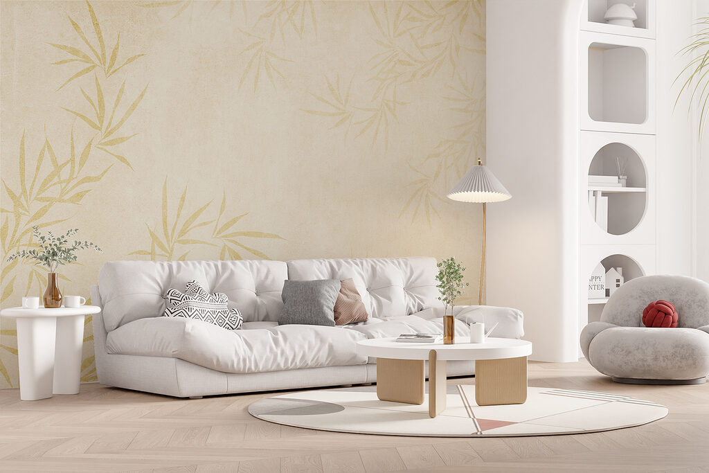 Bambu em moldura — interior 1
