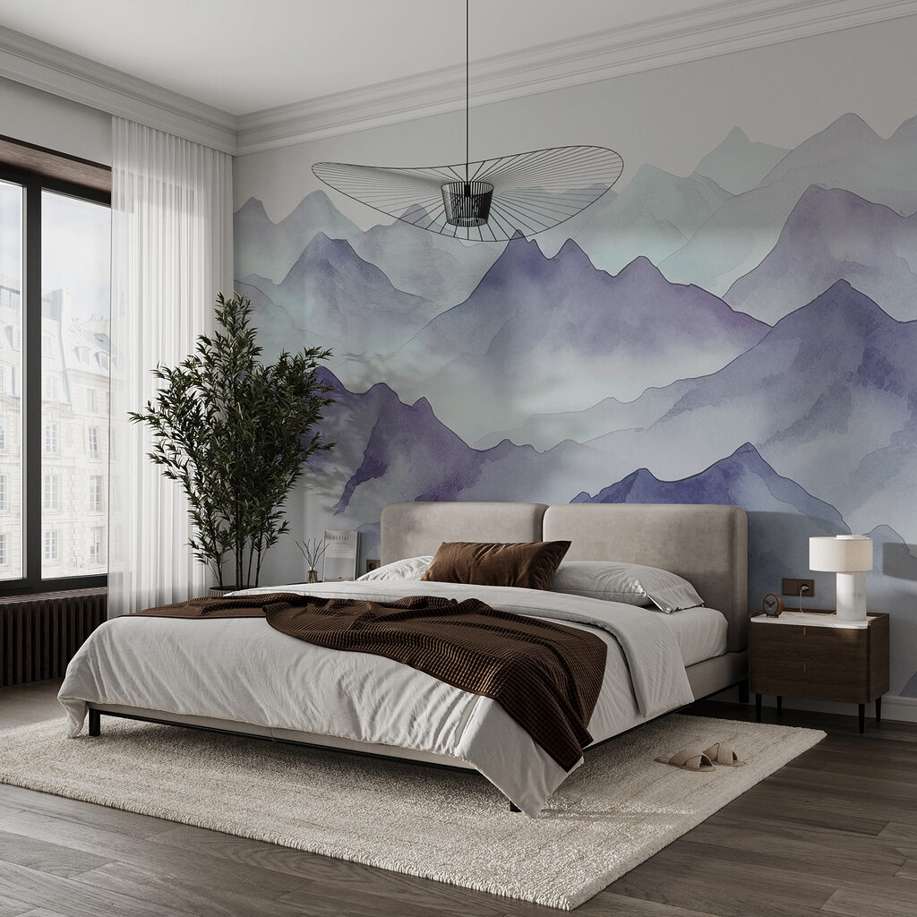 Cumes em aguarela transparente — interior 1
