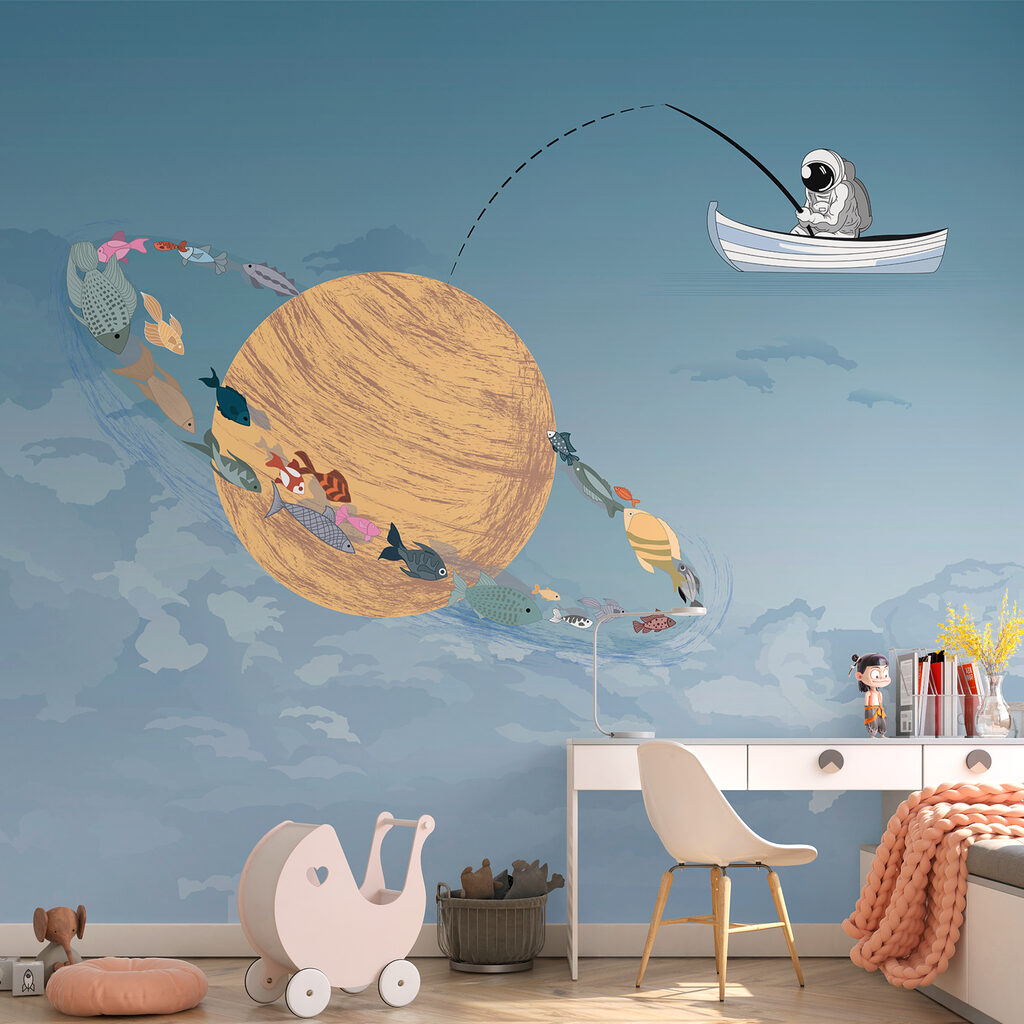 Astronauta a pescar planetas — interior 1