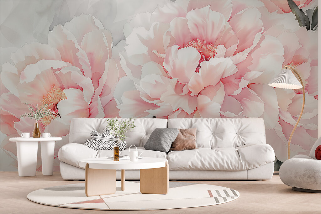 Peónias em rosa — interior 3