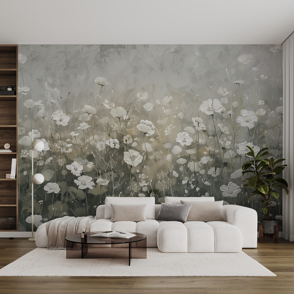 Flores brancas ao crepúsculo — interior 2