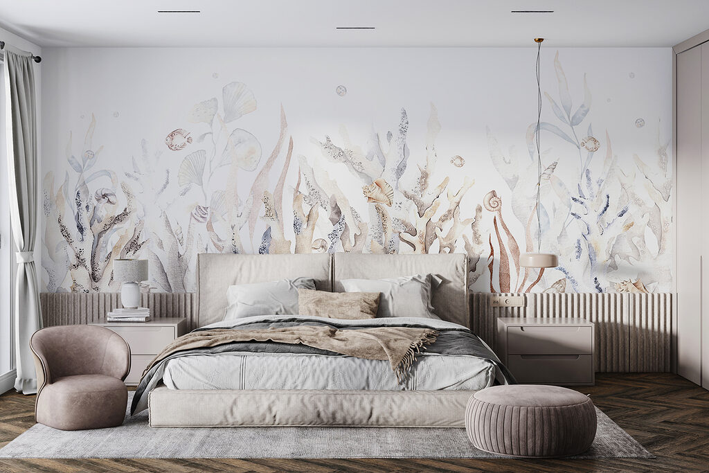 Corais em branco — interior 1