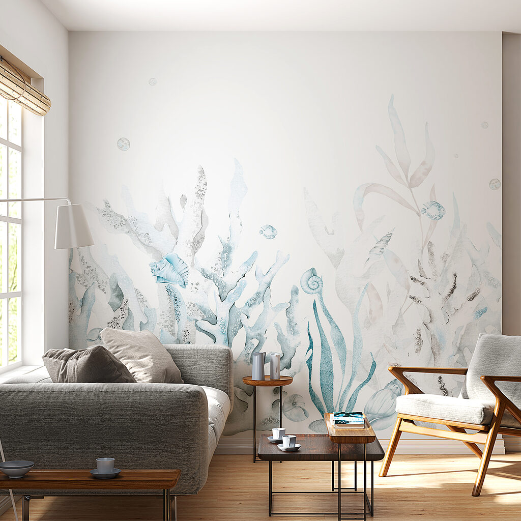 Corais em branco — interior 1
