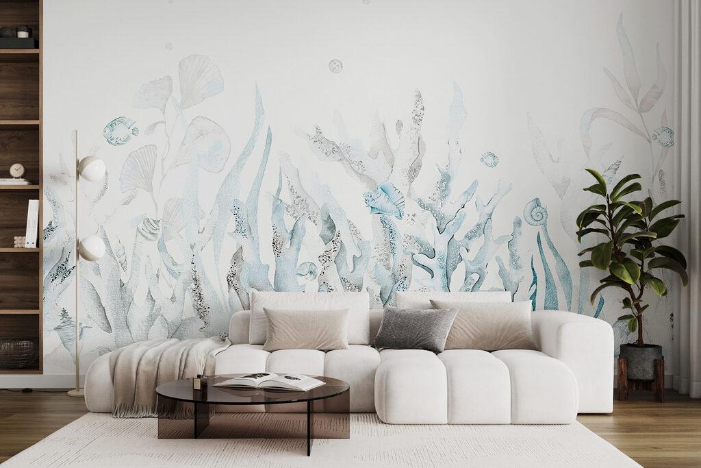 Corais em branco — interior 3
