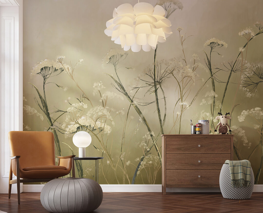 Flores finas em névoa — interior 3