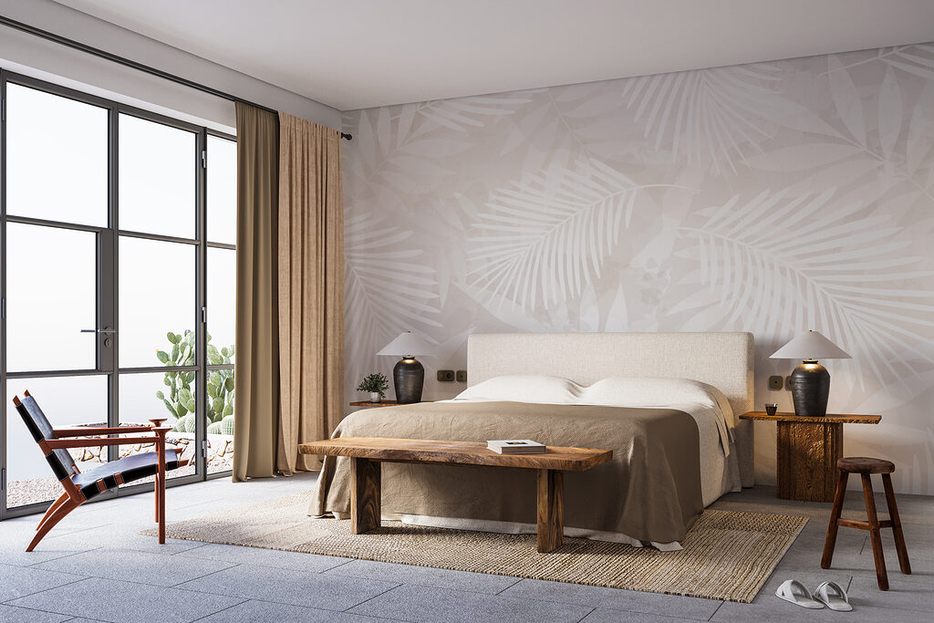 Palmas em creme suave — interior 2