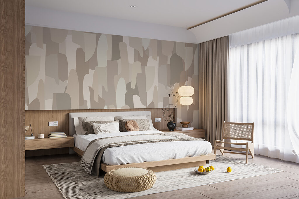 Manchas em tons terra — interior 1