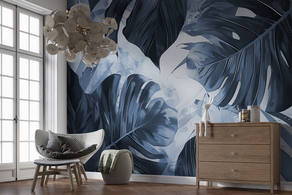 Folhas tropicais grandes — interior 2