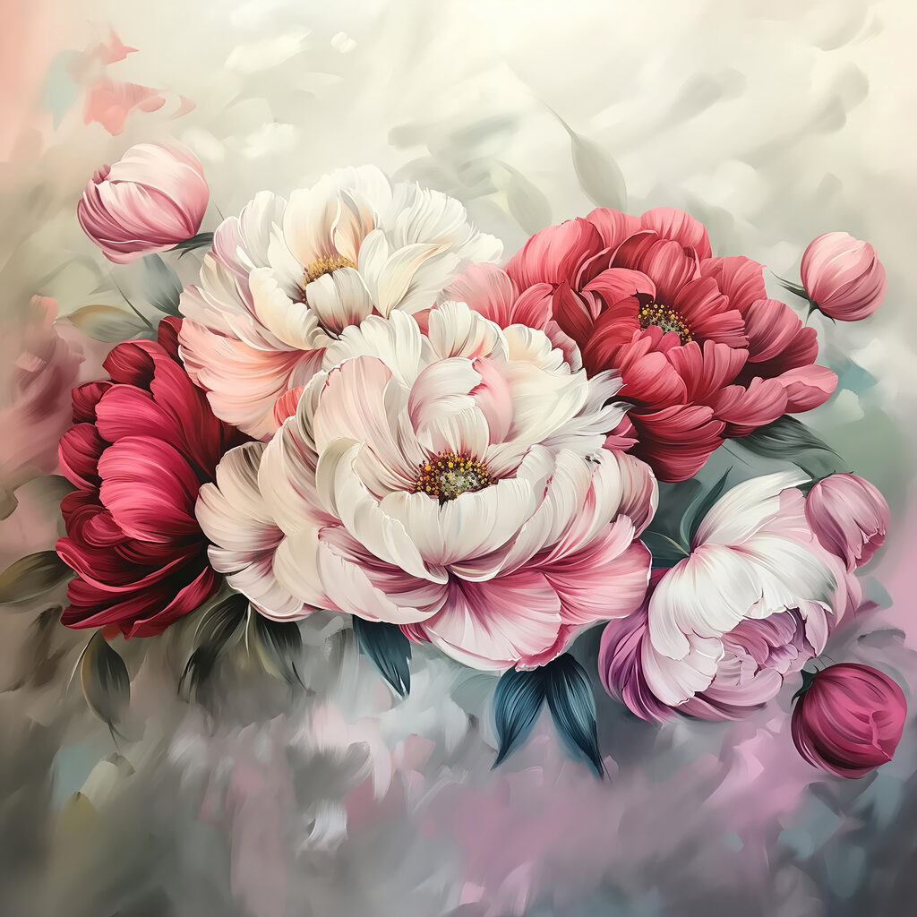 Ramo de flores intensas — design completo