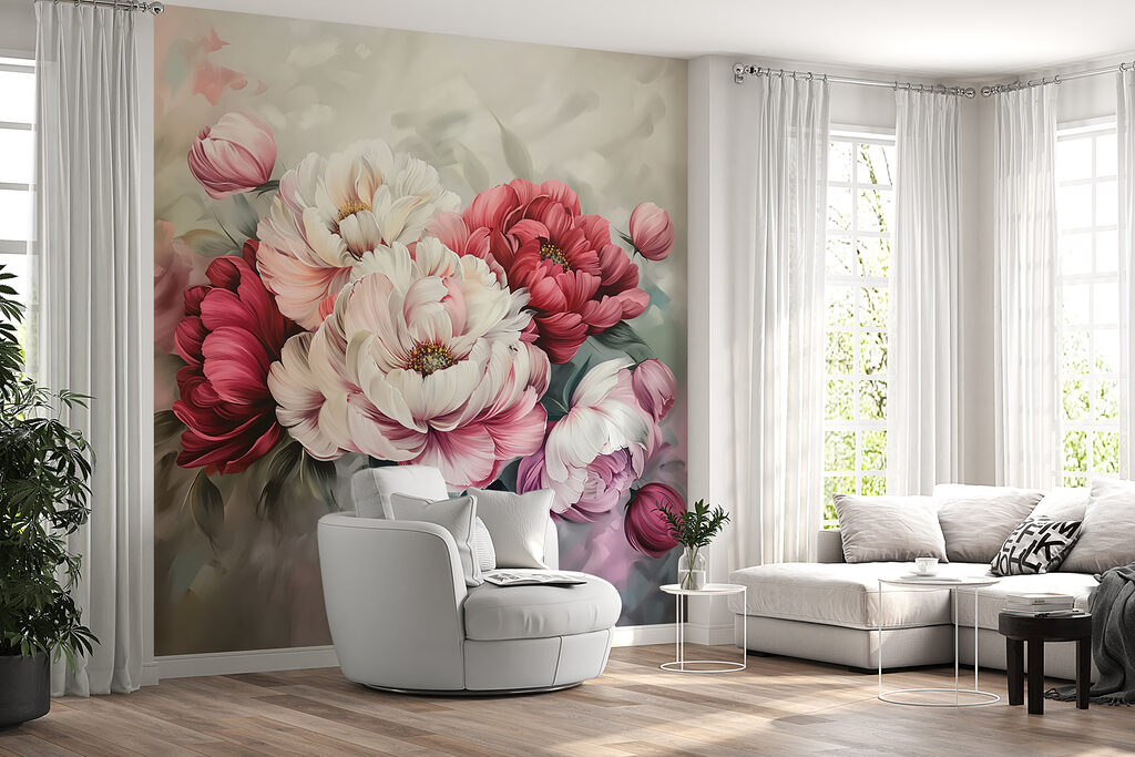 Ramo de flores intensas — interior 2