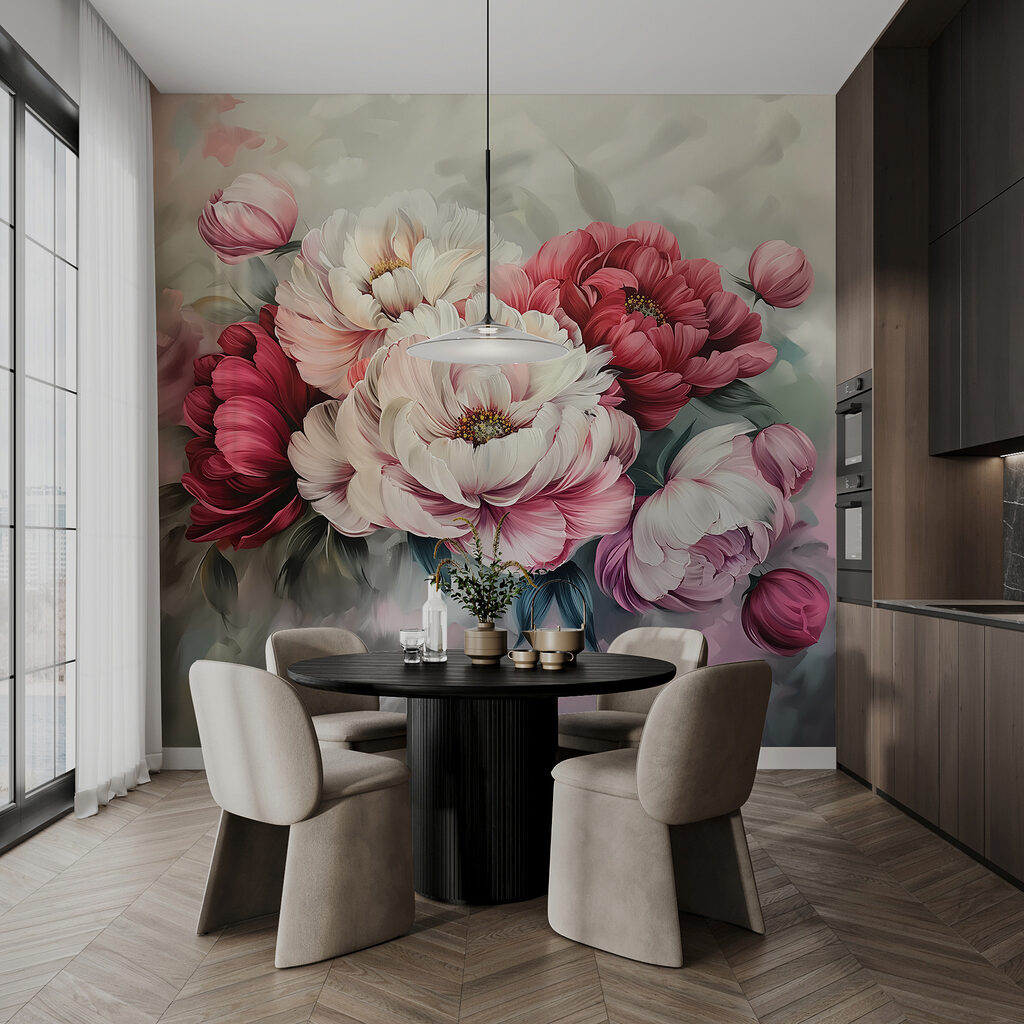 Ramo de flores intensas — interior 3