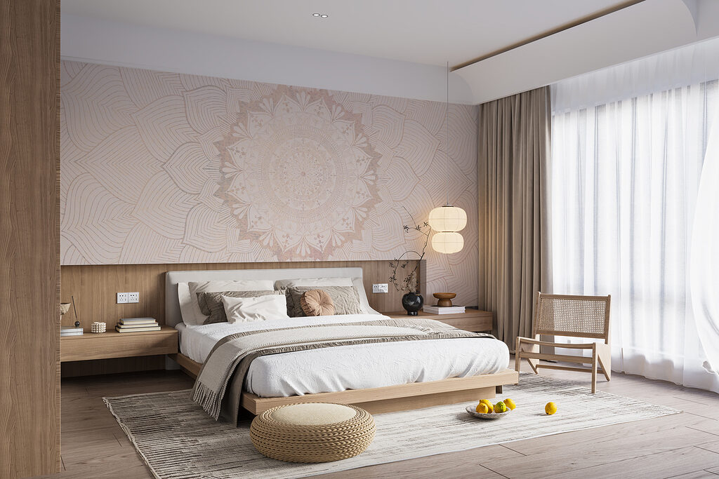 Mandala de linhas finas — interior 1