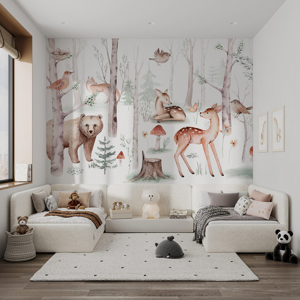 Animais entre cogumelos — interior 6