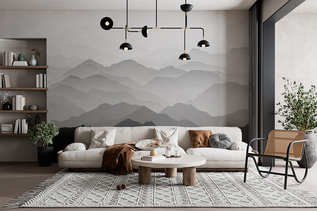 Montanhas ao longe — interior 1