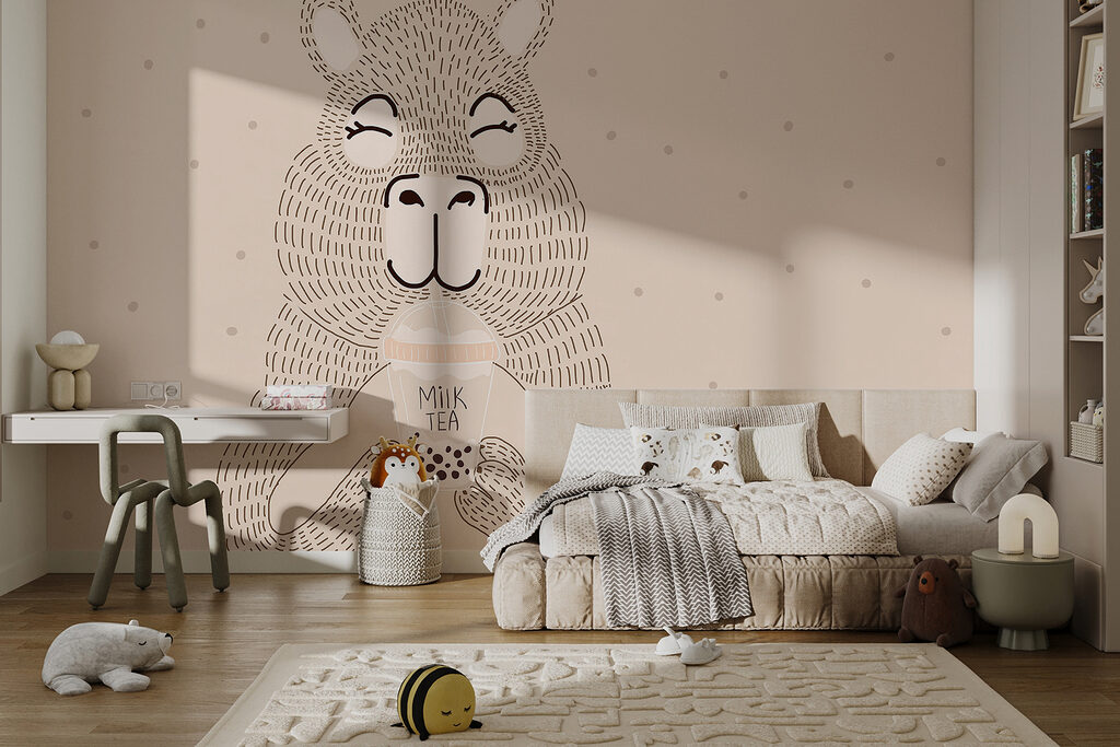 Urso com um copo — interior 2