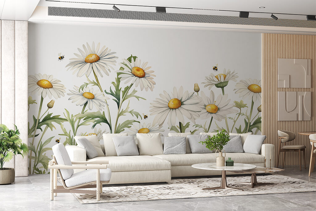 Margaridas cheias de vida — interior 2