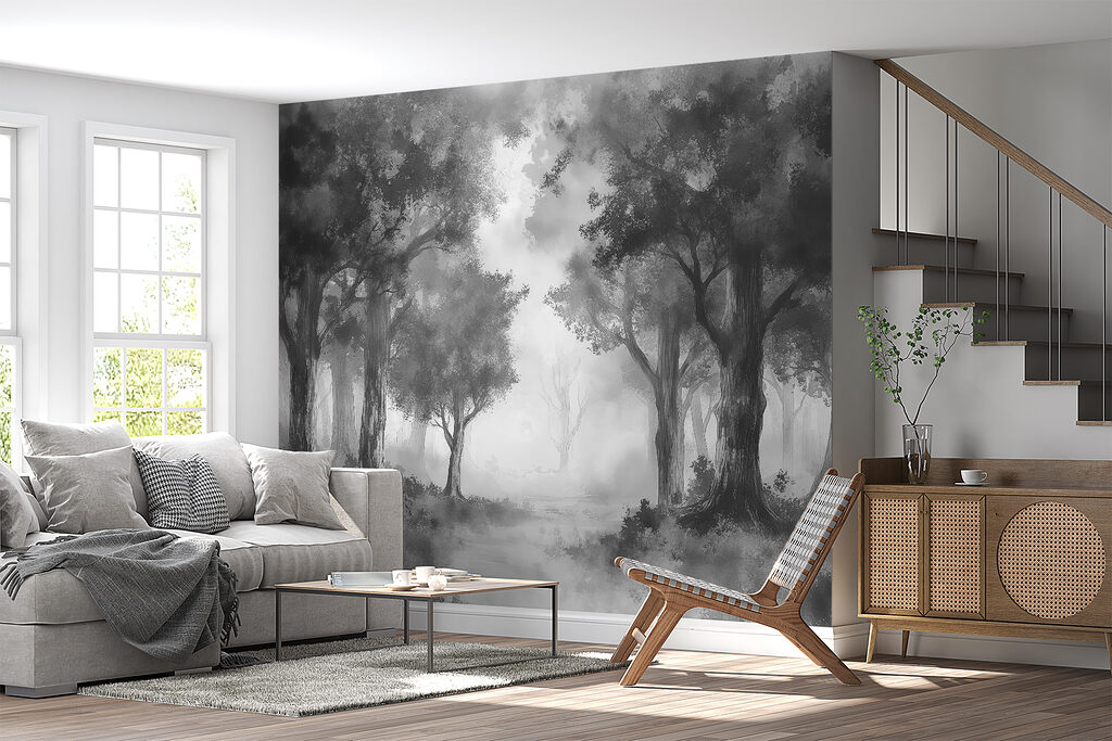 Bosque em névoa — interior 2