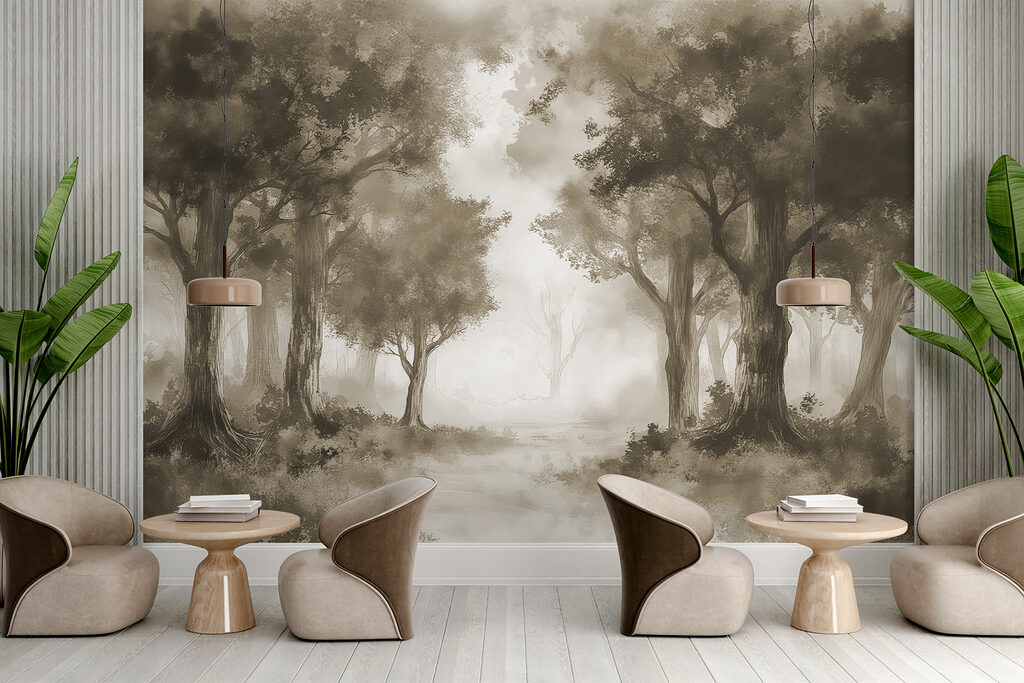 Bosque em névoa — interior 2