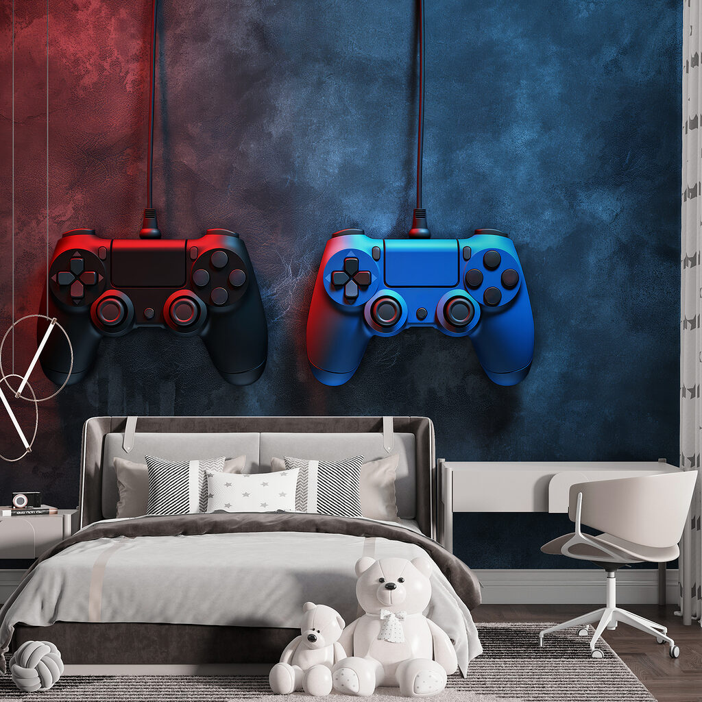 Dois comandos de jogo — interior 2