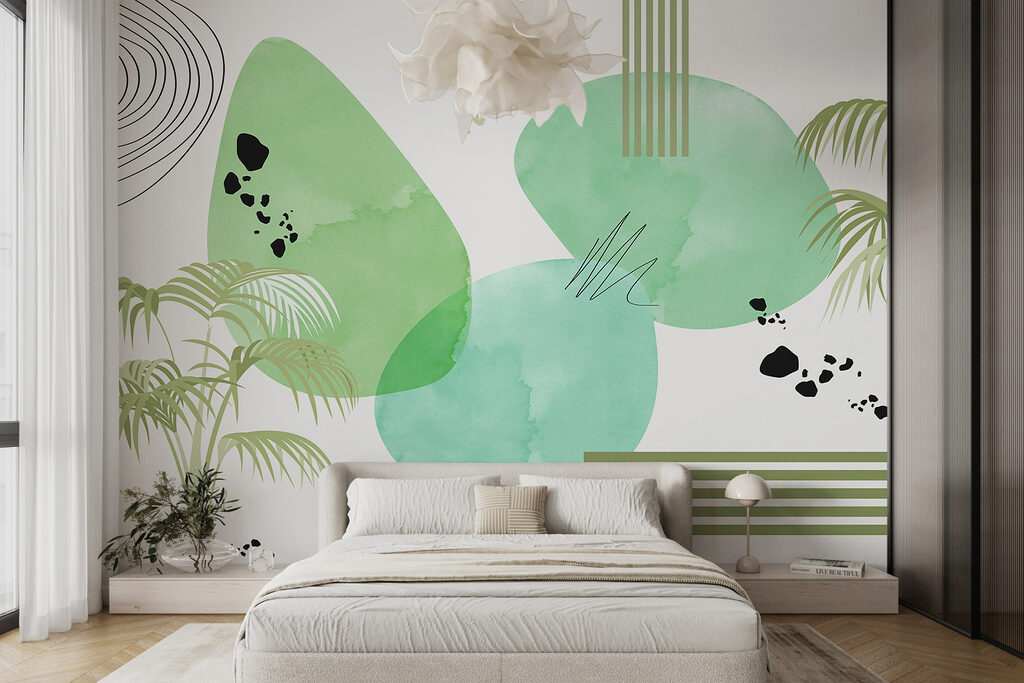 Palmeiras abstratas — interior 1