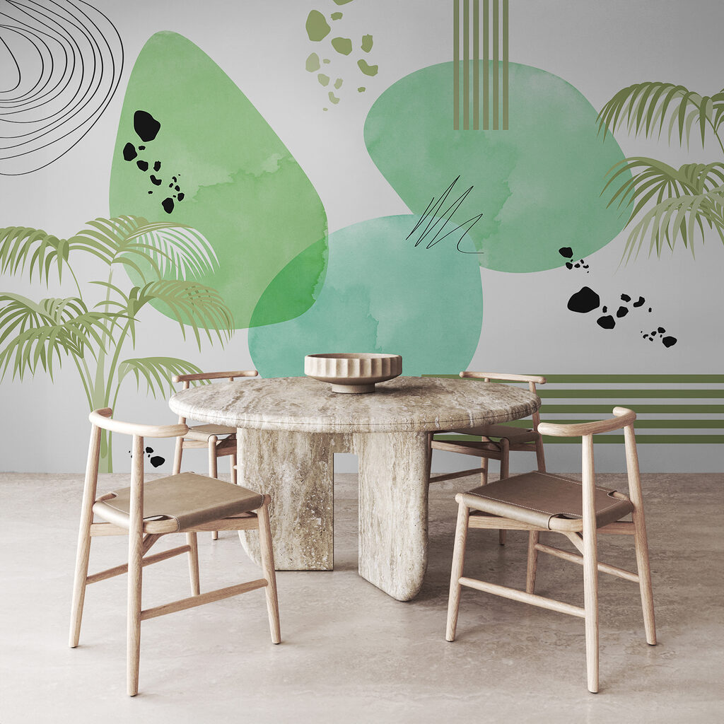 Palmeiras abstratas — interior 2