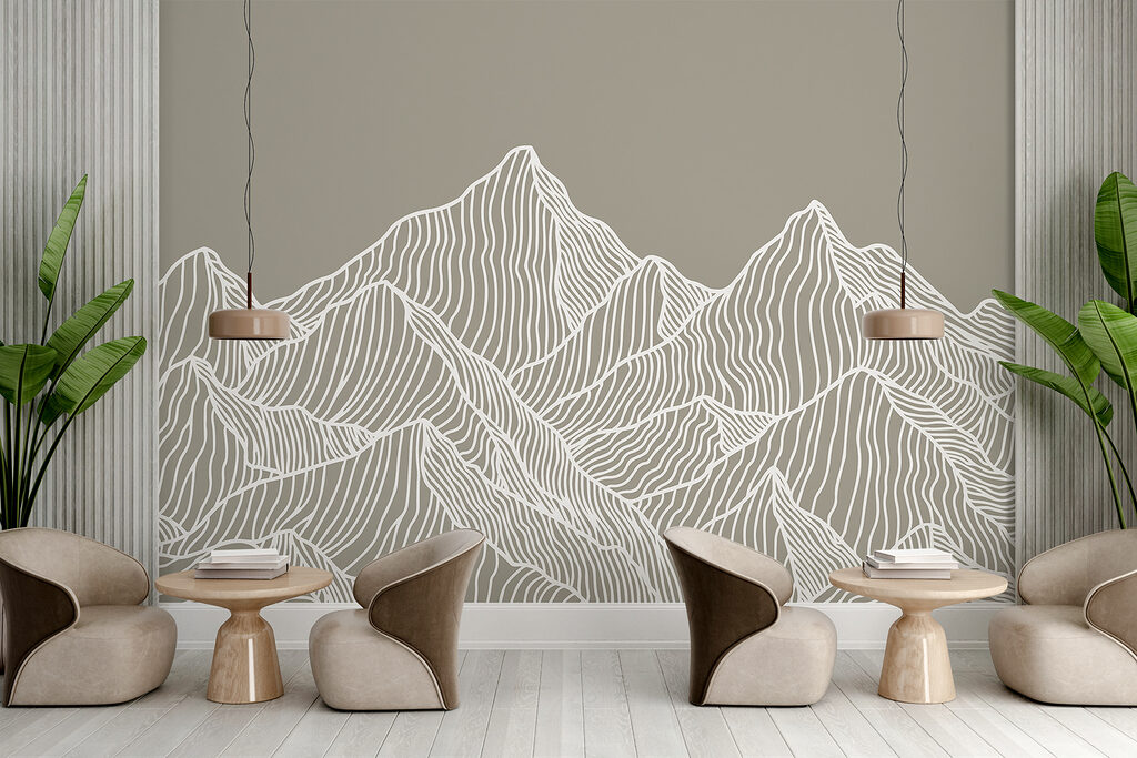 Montanhas em linhas — interior 2