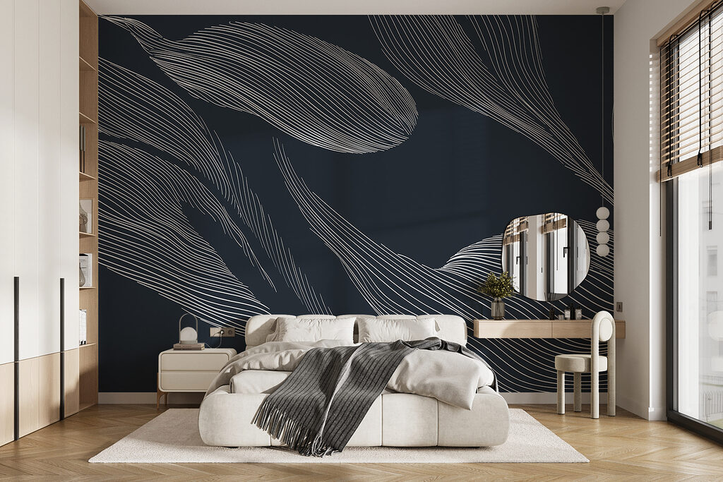 Linhas paralelas em diagonal — interior 1
